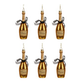 Enchanted &amp; Evergreen Fancy Champagne Christmas Hanging Ornaments