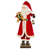 Enchanted &amp; Evergreen Wesley Motion Sensor Santa Claus Christmas Ornament