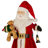 Enchanted &amp; Evergreen Wesley Motion Sensor Santa Claus Christmas Ornament