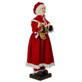 Enchanted &amp; Evergreen Wesley Motion Sensor Mrs. Claus Christmas Ornament