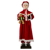 Enchanted &amp; Evergreen Wesley Motion Sensor Mrs. Claus Christmas Ornament