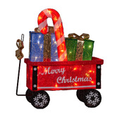 Enchanted &amp; Evergreen Mistralis Cart LED Christmas Decoration