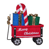 Enchanted &amp; Evergreen Mistralis Cart LED Christmas Decoration