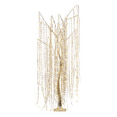 Enchanted &amp; Evergreen 180cm Silver Polarisse LED Willow Christmas Tree