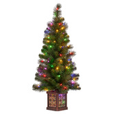Enchanted &amp; Evergreen 122cm Gabrielis Potted LED Christmas Tree