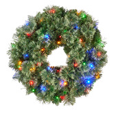Enchanted &amp; Evergreen 61cm Basit LED Christmas Wreath
