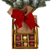Enchanted &amp; Evergreen Yulevia Potted Christmas Tree with Baubles