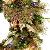 Enchanted &amp; Evergreen 61cm Aneira LED Christmas Wreath