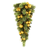 Enchanted &amp; Evergreen 90cm Gwen Teardrop LED Christmas Swag