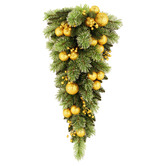 Enchanted &amp; Evergreen 90cm Gwen Teardrop LED Christmas Swag