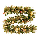 Enchanted &amp; Evergreen 274cm Aneira LED Christmas Garland