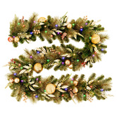 Enchanted &amp; Evergreen 274cm Aneira LED Christmas Garland