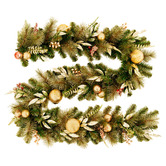 Enchanted &amp; Evergreen 274cm Aneira LED Christmas Garland