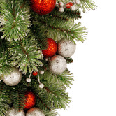 Enchanted &amp; Evergreen 90cm Jingle Bells Teardrop LED Christmas Swag