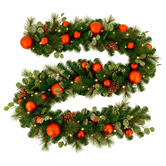 Enchanted &amp; Evergreen 274cm Xylia LED Christmas Garland