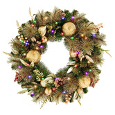 Enchanted &amp; Evergreen 61cm Aneira LED Christmas Wreath