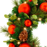 Enchanted &amp; Evergreen 61cm Xylia LED Christmas Wreath