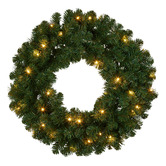 Enchanted &amp; Evergreen 61cm Collins LED Christmas Wreath
