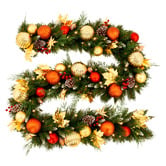 Enchanted &amp; Evergreen 274cm Fauna LED Christmas Garland