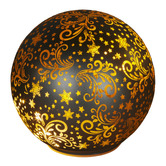 Enchanted &amp; Evergreen 3 Piece Linden LED Glass Spheres Christmas Ornament