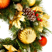Enchanted &amp; Evergreen 61cm Fauna LED Christmas Wreath