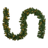 Enchanted &amp; Evergreen 274cm Collins LED Christmas Garland