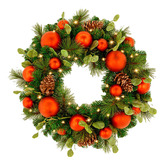 Enchanted &amp; Evergreen 61cm Xylia LED Christmas Wreath