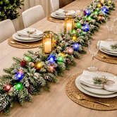 Enchanted &amp; Evergreen Regina LED Christmas Garland