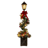 Enchanted &amp; Evergreen Aspen LED Christmas Lamp Post