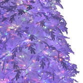 Enchanted &amp; Evergreen Riley Crystal Snow LED Christmas Tree