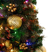 Enchanted &amp; Evergreen Palmer Deluxe Mountain Pine LED Potted Christmas Tree