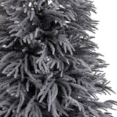 Enchanted &amp; Evergreen Selma Midnight Snow LED Christmas Tree