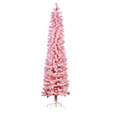 Enchanted &amp; Evergreen Pink Asbury Fairy Floss LED Christmas Tree