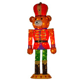 Enchanted &amp; Evergreen Livonia Teddy Nutcracker LED Christmas Decoration