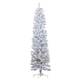 Enchanted &amp; Evergreen White Asbury Fairy Floss LED Christmas Tree