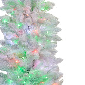 Enchanted &amp; Evergreen White Asbury Fairy Floss LED Christmas Tree