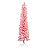 Enchanted &amp; Evergreen Pink Asbury Fairy Floss LED Christmas Tree