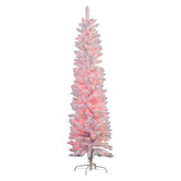 Enchanted &amp; Evergreen White Asbury Fairy Floss LED Christmas Tree