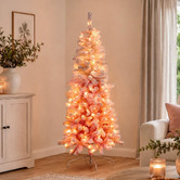 Enchanted &amp; Evergreen Cortland Ombre LED Christmas Tree