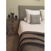 Bedhead Heaven Plain Upholstered Aurora Bedhead