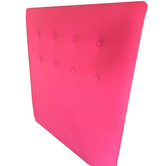 Bedhead Heaven Hot Pink Button-Tufted Bedhead