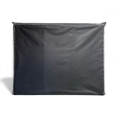 Bedhead Heaven Slate Grey Wiegand Faux Leather Bedhead