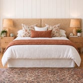 Bedhead Heaven Cosima Cotton &amp; Linen Bedhead