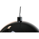 Retro Glow Black Kings 1 Light Aluminium Pendant