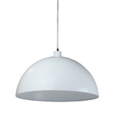 Retro Glow White Kings Metal Pendant Light
