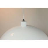 Retro Glow White Kings Metal Pendant Light