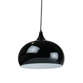 Retro Glow Black Sellicks1 Light Metal Pendant