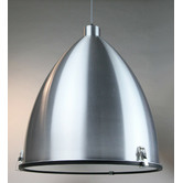 Retro Glow Nestor Pendant Light in Aluminium