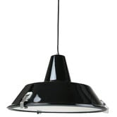 Retro Glow Black Coogee 1 Light Aluminum Pendant
