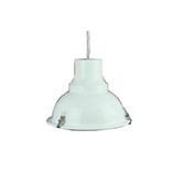 Retro Glow White Bronte 1 Light Aluminum Pendant